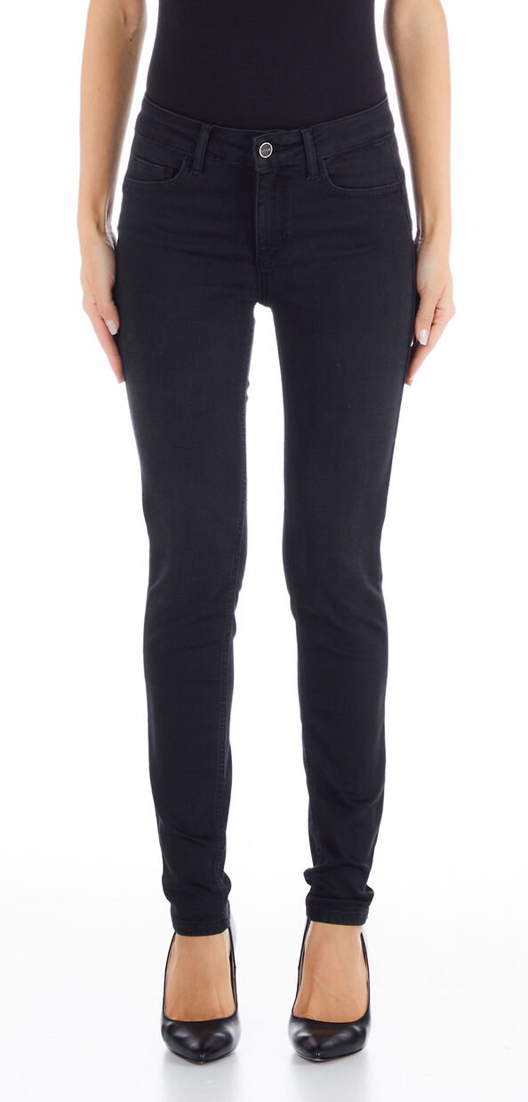 Liu Jo Jeans nero skinny vita alta